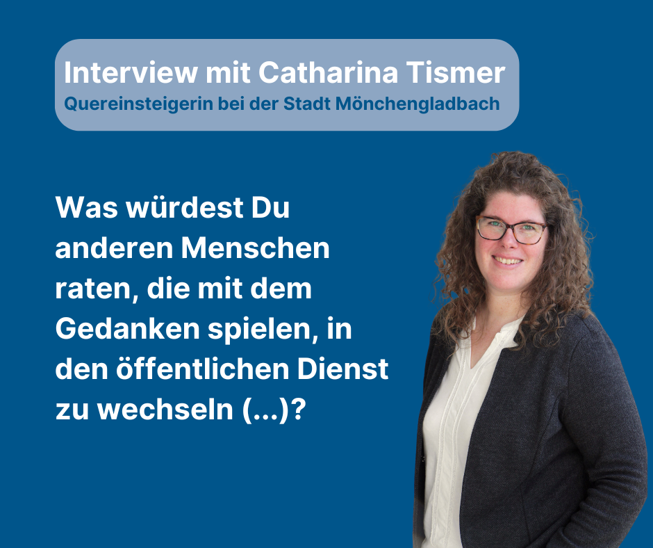 Vom Marketing ins Rathaus – warum Catharina Tismer den Quereinstieg in die Verwaltung nicht bereut